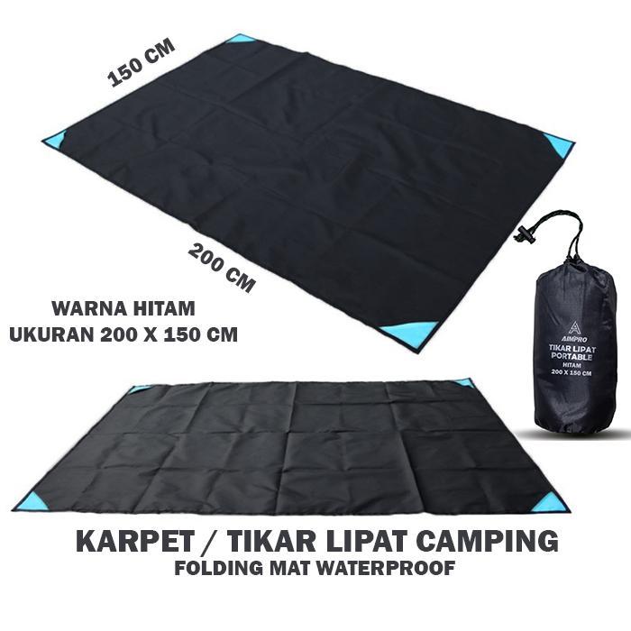 Eiger - Alas Tenda Dome Footprint - Karpet tikar lipat camping size 150x200 cm