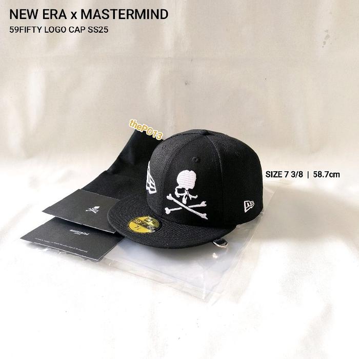 NEW ERA X MASTERMIND MMJ 59FIFTY LOGO FITTED CAP BLACK SS25 AUTHENTIC 100% BNWT