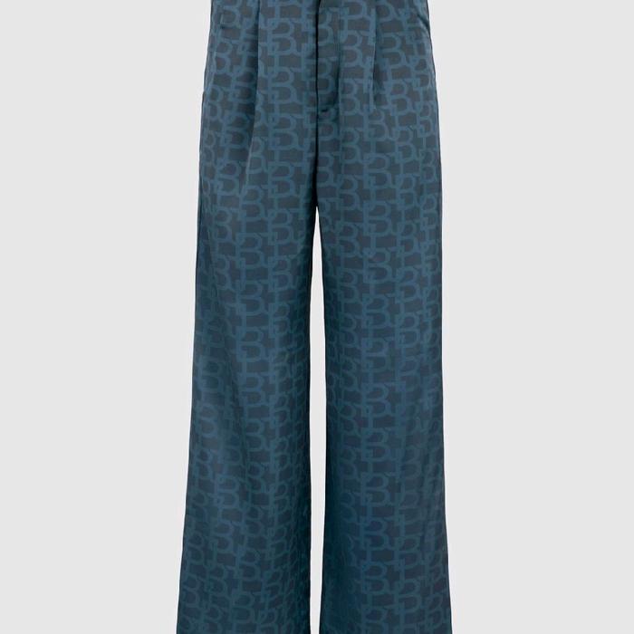 benang jarum eclora pants navy