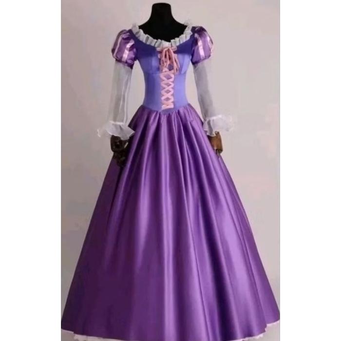 Request Costum Dress/Dress Rapunzel