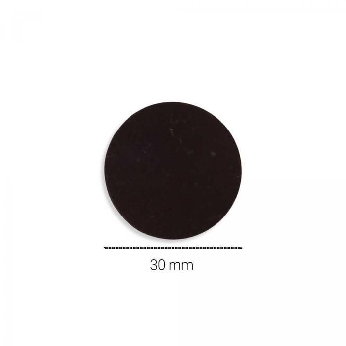Stiker Adhesive Magnet Tape Model Bulat 30mm 10 PCS - JC-3M