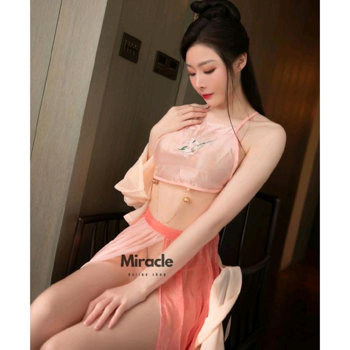 Lingerie sexy cosplay costume kimono hanfu baju tidur seragam dinas kostum wanita