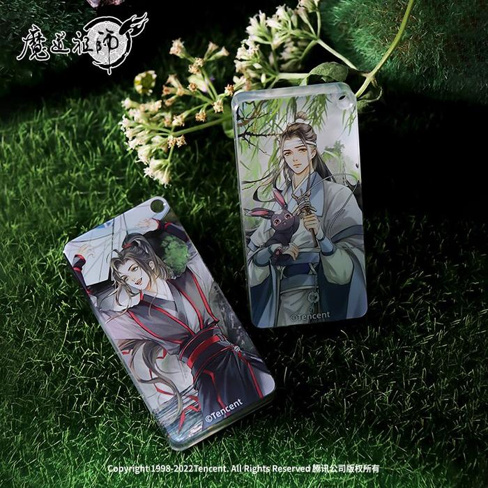 Sunsyea MDZS Mo Dao Zu Shi Official Merch Summer Wei Wuxian Lan Wangji Acrylic Stand Badge Postal Ca