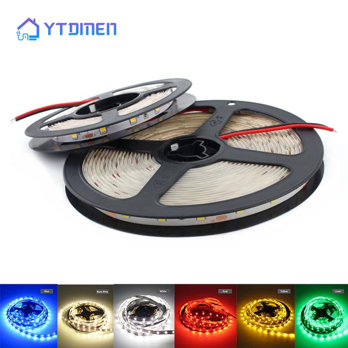 DC 12 V Volt LED Strip Light 2835 5050 Waterproof Strip 5M 60LED/M