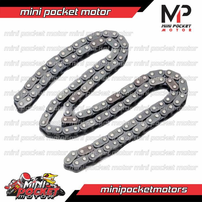 Terbaik Rantai Motor Mini Trail & Mini ATV Mesin Tarik 50cc 2Tak Terimakasih