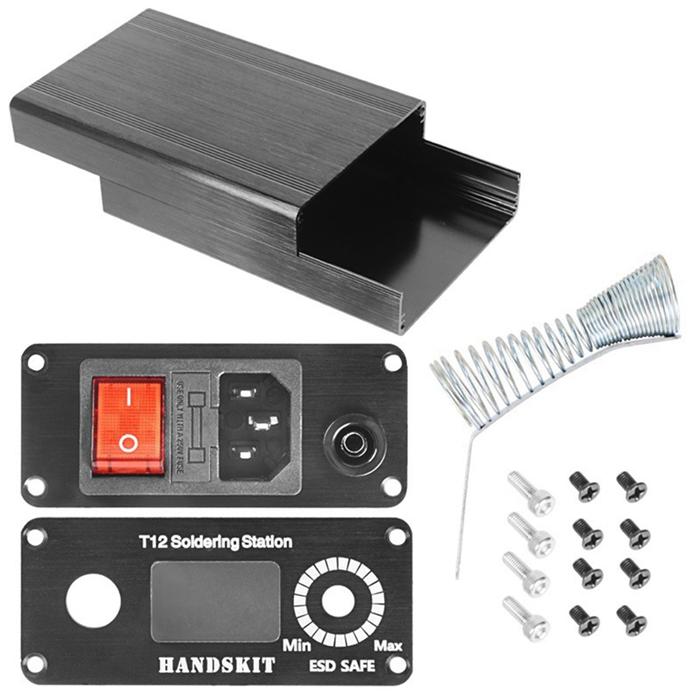 HANDSKIT Iron Shell Kit Iron Aluminum Alloy Case Soldering Station