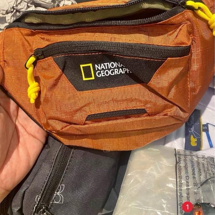 National Geographic ORIGINAL Waist Bag/Shoulder Bag/Sling Bag, RFID BLOCKER