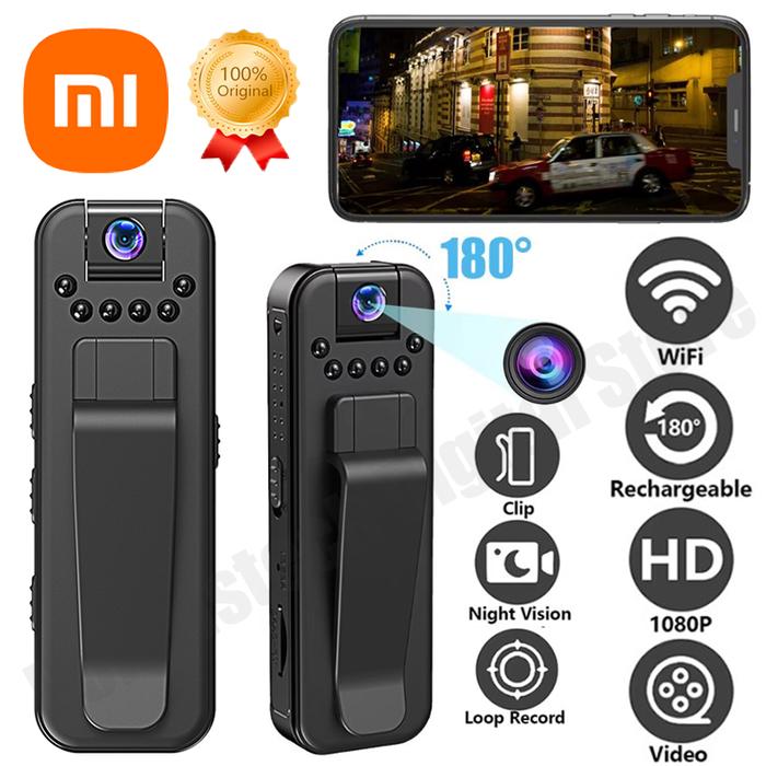 Xiaomi HD 1080P WiFi Mini Portable Camera Digital Video Recorder Police Bodycam Infrared Night Visio