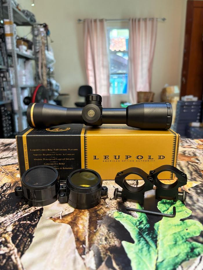 STOK TERBATAS !!!! TELESKOP LEUPOLD VX III 4X32 FIX ZOOM TELESCOPE TERJANGKAU