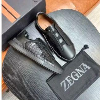 Zegna 2025 Low-top Casual Shoes untuk Pria - Sneakers Nyaman dan Gaya