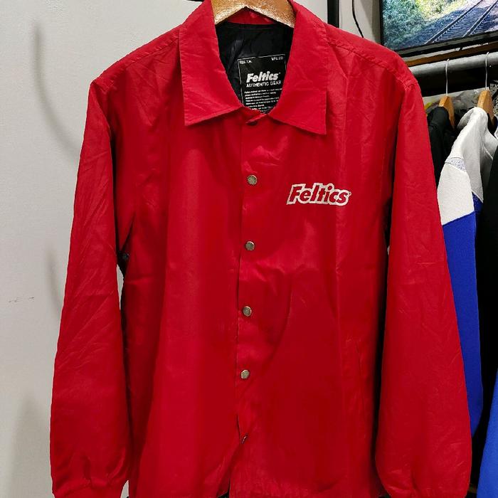 Coach Jacket Feltics Red Original