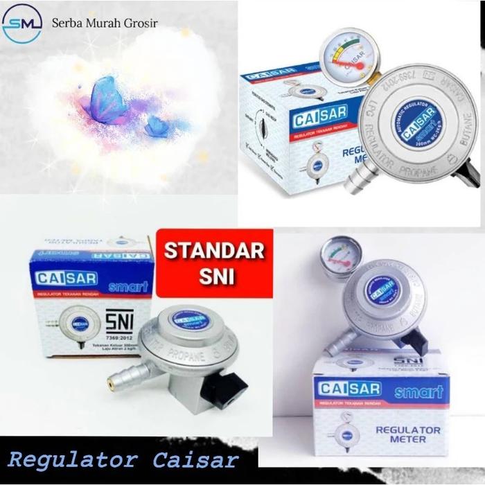 REGULATOR CAISAR SMART Gas LPG Premium Quality SNI KOMPOR Kepala Gas ELPIGI ELPIJI