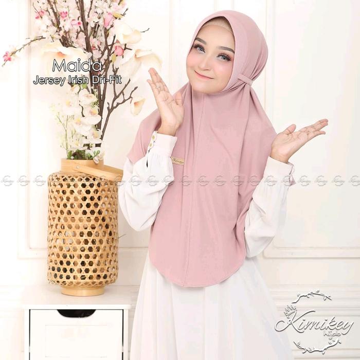 HIJAB BERGO KIMIKEY PET TALI