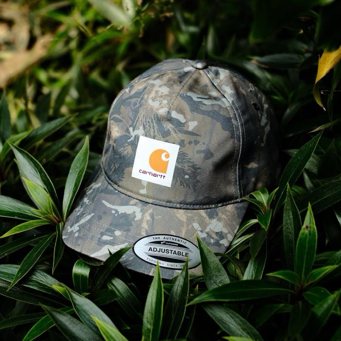 Topi Carhartt WIP Holden Cap Camo Combi Green - Original 100%