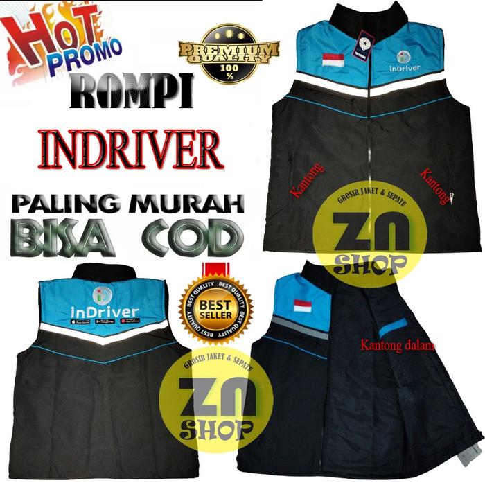 NEW!!! Rompi Indriver / Rompi BB Indriver Maxim Terbaru dan Termurah
