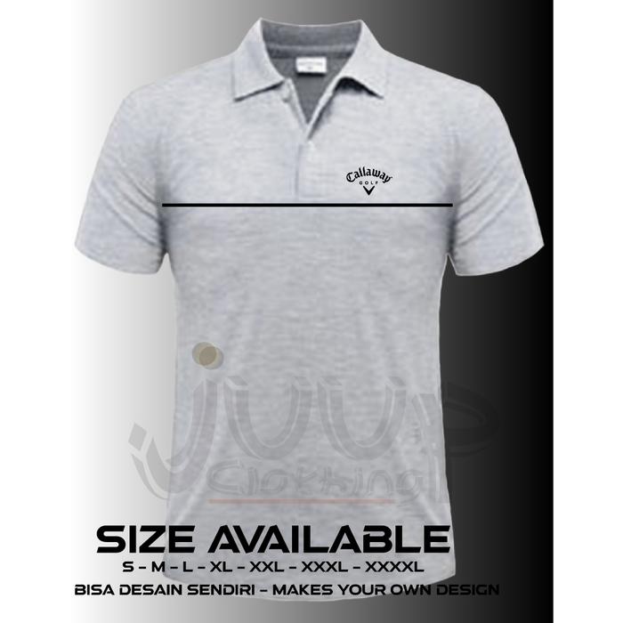 READY STOK CALLAWAY GOLF POLO SHIRT KAOS POLO TSHIRT