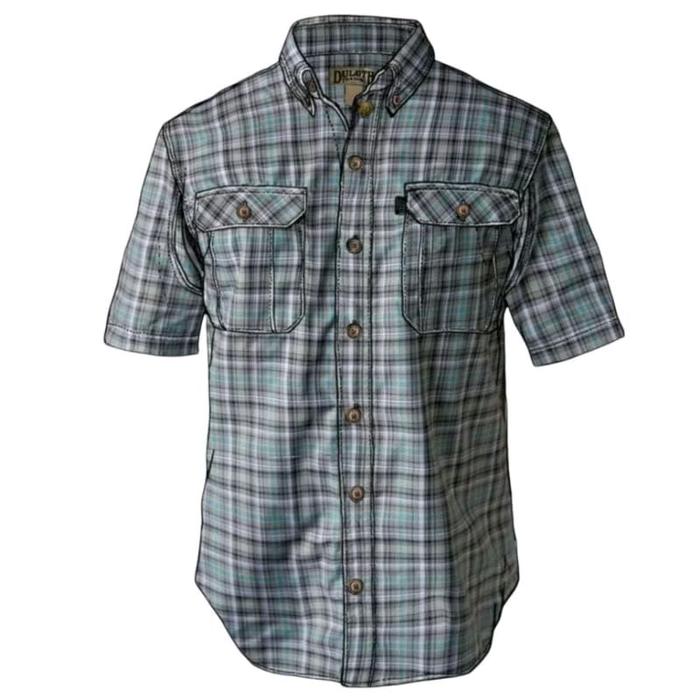 Kemeja pria duluth tangan pendek (L)