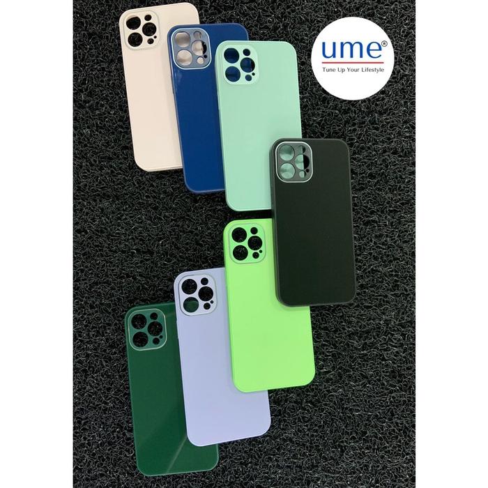 CASE UME COLOURFULL GLASS for REALME C21 2021 - HARDCASE FULL WARNA