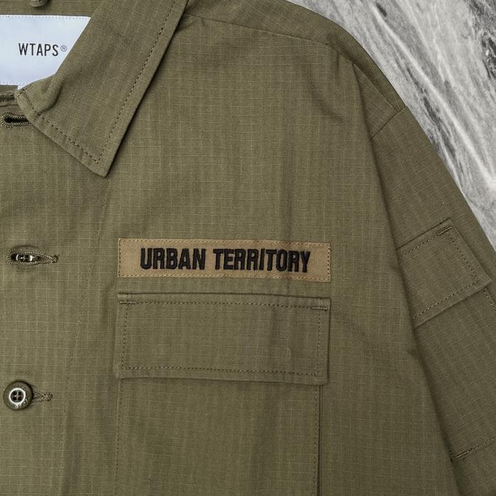 WTAPS WUT Ripstop Jungle Jacket Olive Green