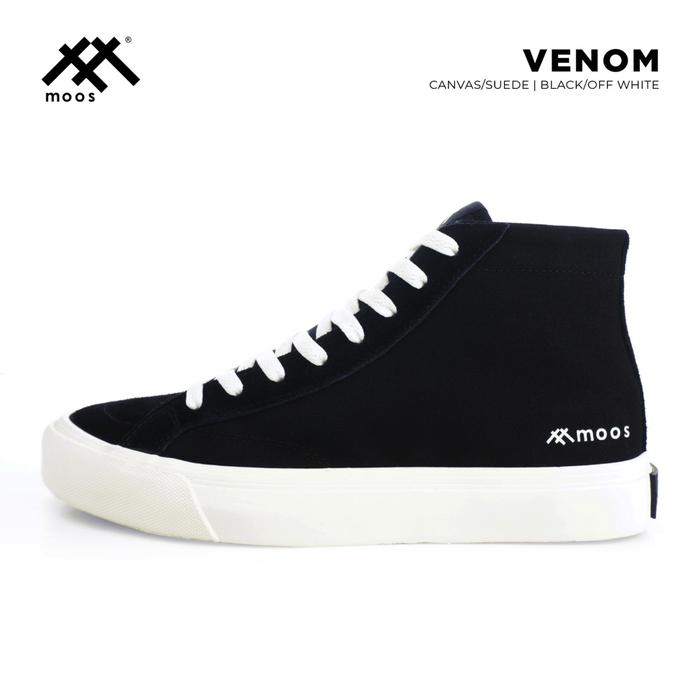Moos Footwear Hi Venom Black/Off White