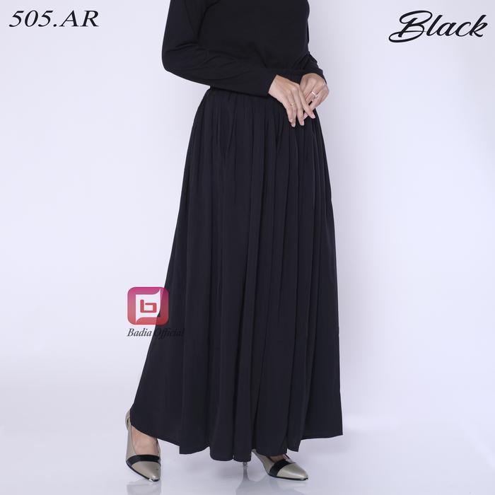 GUYS BELII rok payung flare kembang polos lycra katun tebal bisa jumbo wanita premium PREMIUM