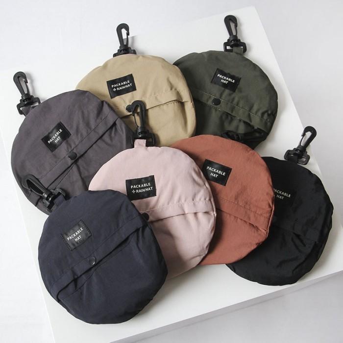 ORI KKV DYLEE&LYLEE WATERPROOF BUCKET HAT TOPI BUCKET ANTI AIR PRIA WANITA