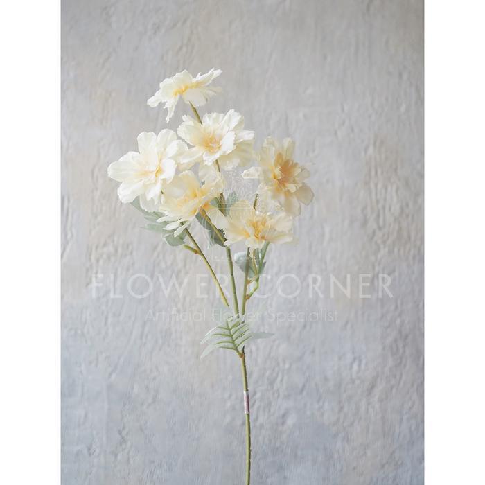 Bunga Artificial Soft Carnation Autumn (B22096) - Kuning