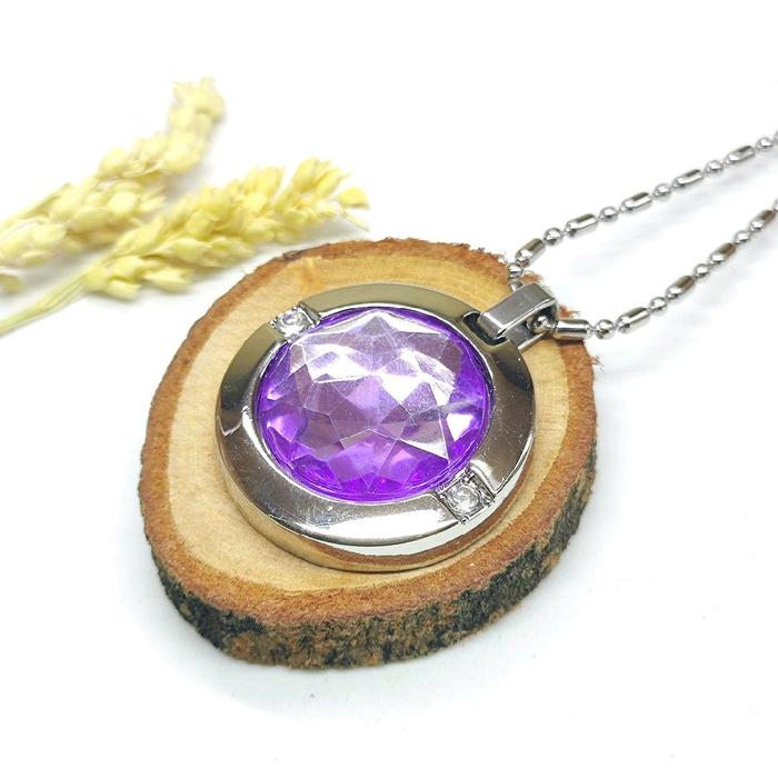 Kalung Kesehatan Quantum Pendant Original Aura Energi Nano Bio Glass & Magnetic Liontin Anti Virus P