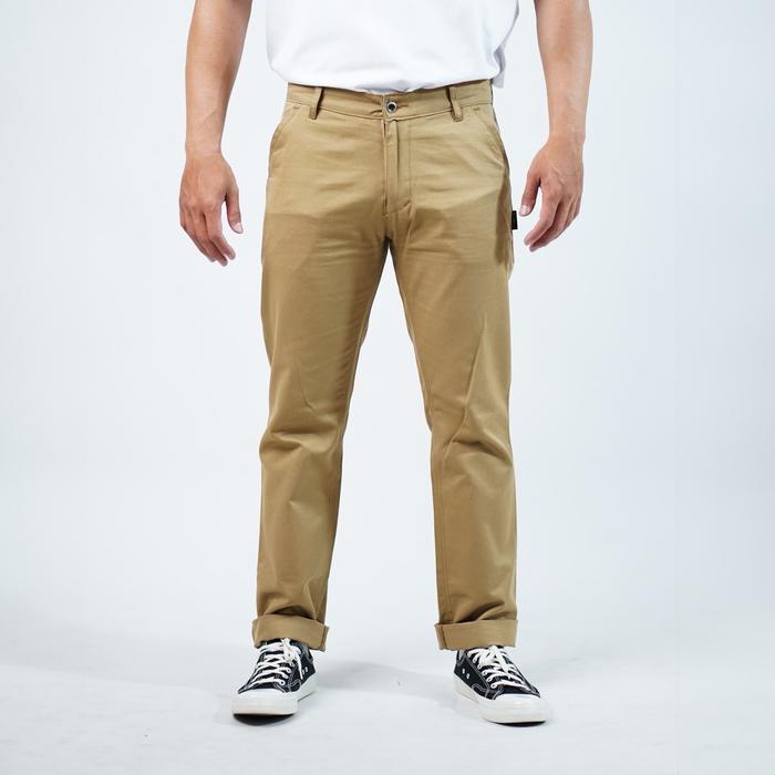 Blues Universe celana chino cream GARALD CHINO CREAM