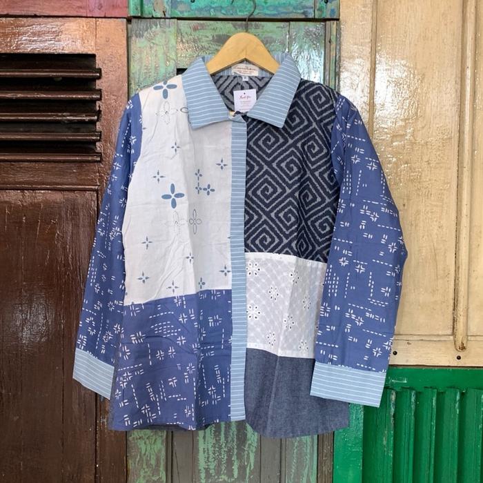 Batik Luwes Putera - Blus Katun Muslim