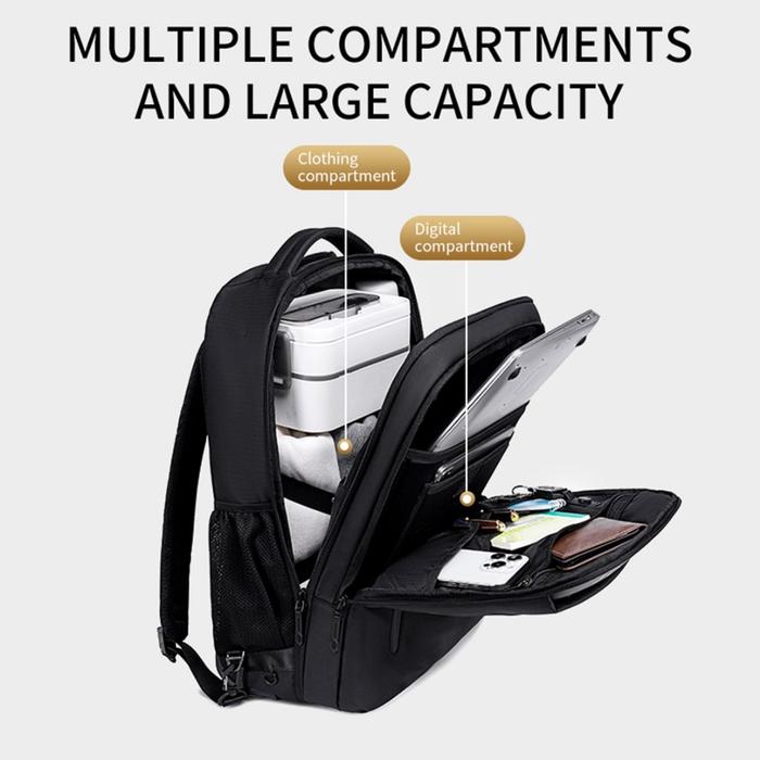 Arctic Hunter Lg00657-1 Tas Ransel Backpack Semi Koper 15.6 Inch Laptop With Wheels