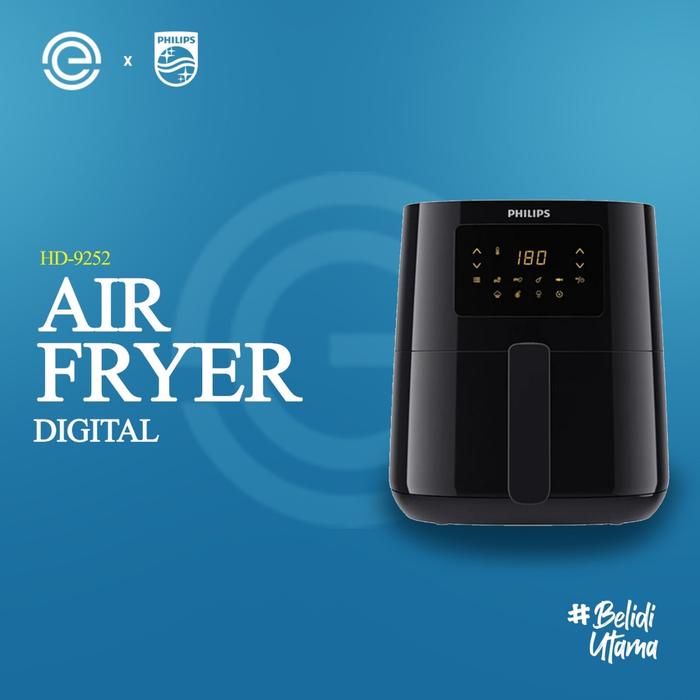 Philips Air Fryer Digital HD9252 1400W Tanpa Minyak