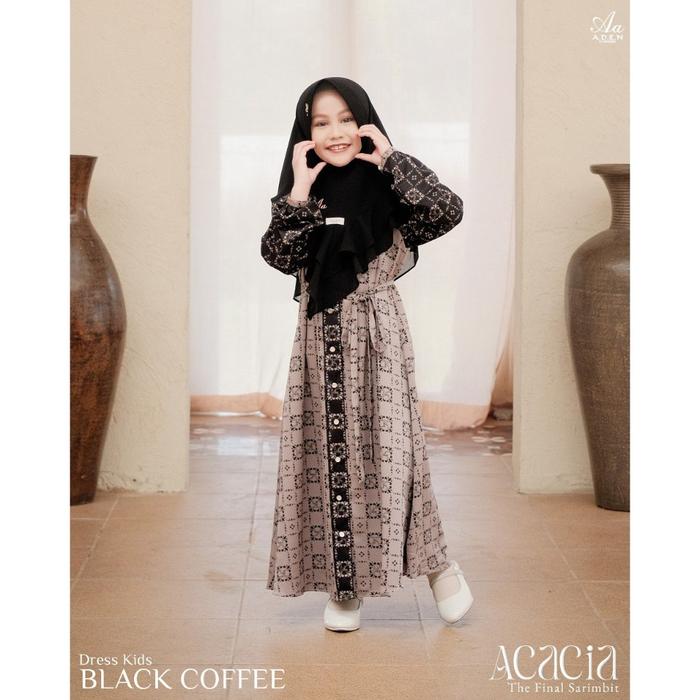 ACACIA DRESS KIDS SET KHIMAR GAMIS OOTD SARIMBIT COUPLE PASANGAN PRODUK LEBARAN