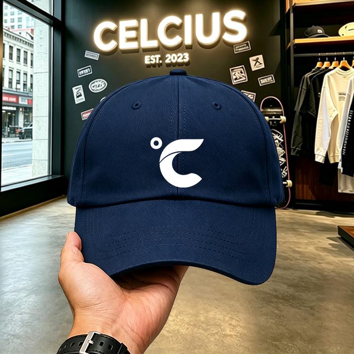 Topi CELCIUS ORI Asli Unisex Hitam Putih Model Terkini Casual Sporty Cocok untuk Semua Gaya Pakaian 