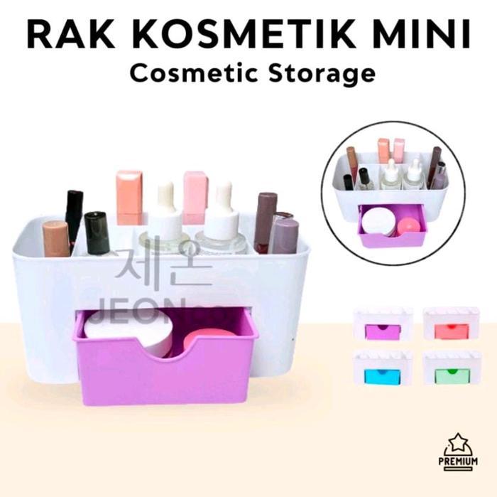 (2pc) RAK KOSMETIK LACI MINI RAK LACI PLASTIK Plastic Anak