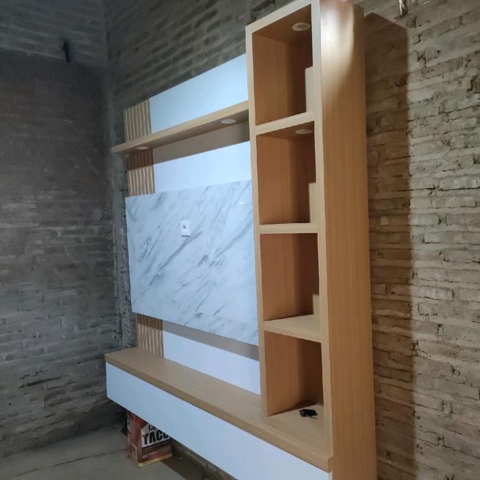 BECKDROPTV INTERIO HPL DAN TAKOSIT LEMARI BAJU KICENSET blouse crop Kantor Meja Laci Furniture Rak