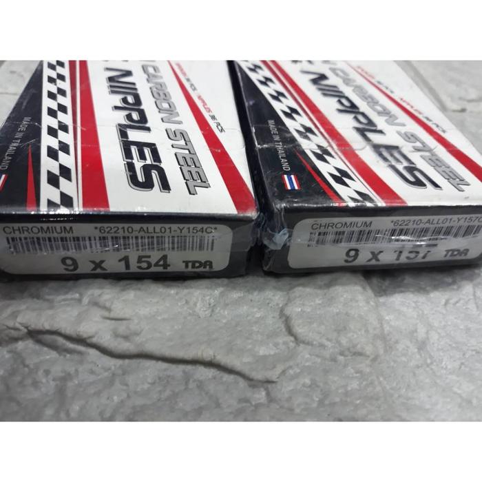 new jari jari tdr croum set/sepasang ring 17 supra,khrisma jupiter,vega cb, original tdr