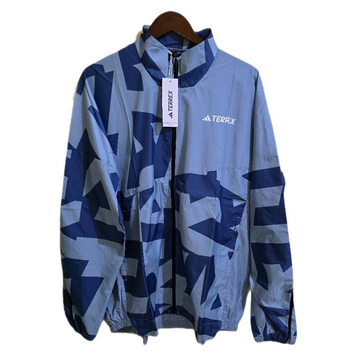 Jaket Tracktop ADIDAS Terrex Multi Printed Windbreaker JD8430 Original 100% BNWT