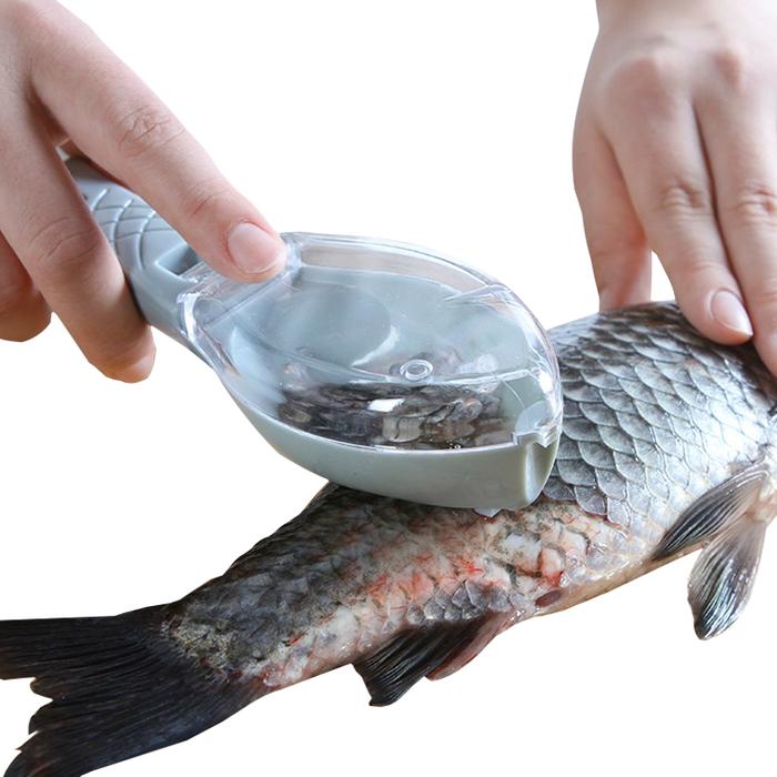Fish Scaler Cleaning Skin Brush Scraping Graters Fast Remove Fish