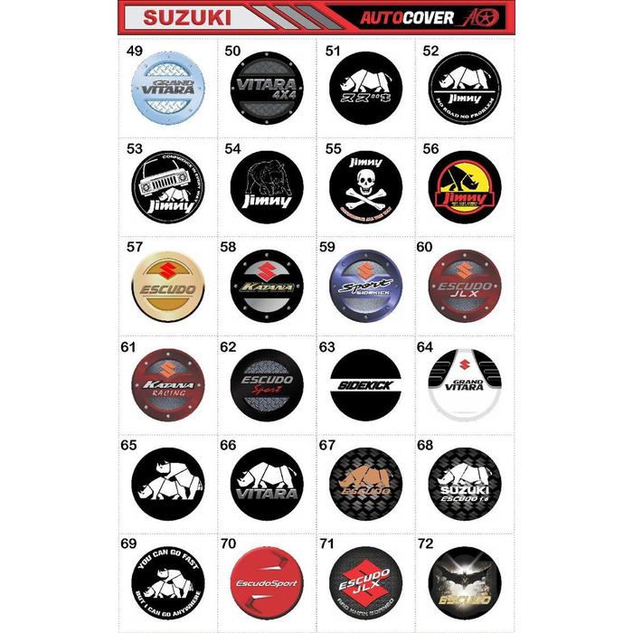 Tutup Cover Ban Serep Katana Jimny Suzuki Samurai