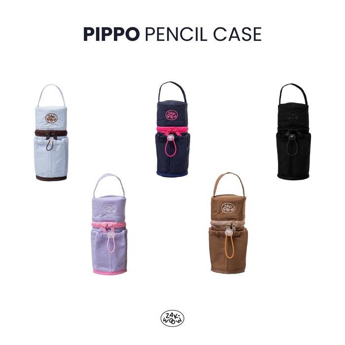 Zakwoow PIPPO Pencil Case Multifungsi | Tempat Pensil Compact Banyak Slot