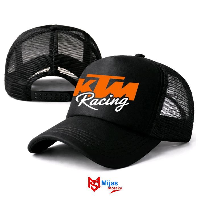 topi ktm racing//topi anak motor//topi racing//topi jaring//topi