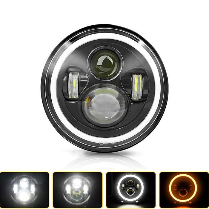 Car Led Headlight Off Road Car Led Lamp H4 7inch H4 Led Headlight