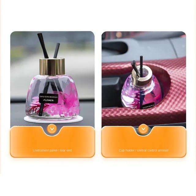 Pengharum Mobil Reed Diffuser Bunga 120ml Tahan Lama