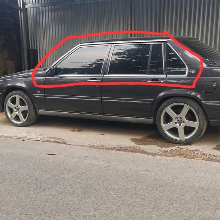 List Chrome Jendela Volvo 740/960
