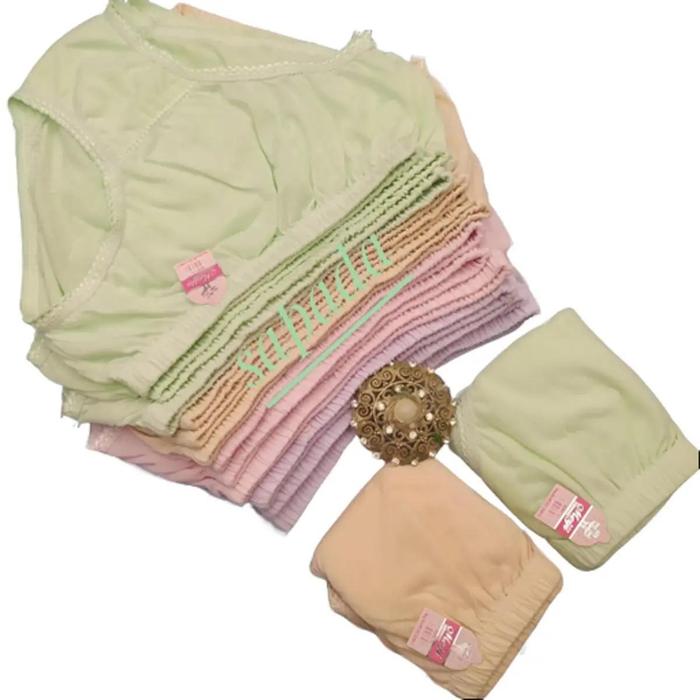 12 dan 6 Pcs Celana Dalam Wanita Hamil, Sempak Wanita Lusinan, CD Wanita 1 Lusin, Lembut, Murah dan 