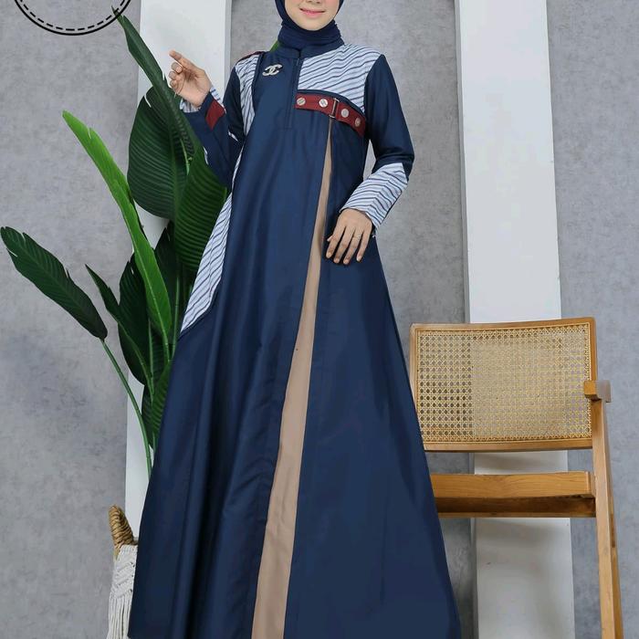 GAMIS WANITA TERBARU 2024 DRESS FIZZI ORI TOYOBO KATUN