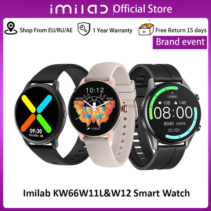Smart Watch IMILAB W01 KW66 W11 W12 Smartwatch Men Women Pedometer