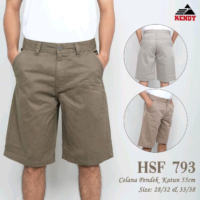 celana kendy pendek pria | celana pendek kendy | celana kendy Katun Dewasa Casual Hitam
