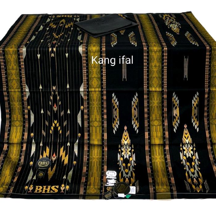 SARUNG BHS MASTERPIECE TYPE M81 M82 MOTIF SGE SGH KUALITAS GOLD DAN SILVER Kain Songket Tenun